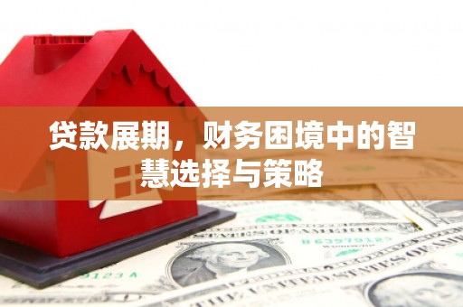 澎湖贷款展期，财务困境中的智慧选择与策略