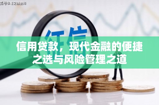 芎林信用贷款，现代金融的便捷之选与风险管理之道