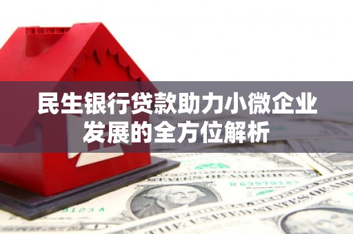 凤县民生银行贷款助力小微企业发展的全方位解析
