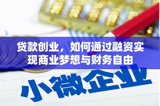 武义贷款创业，如何通过融资实现商业梦想与财务自由