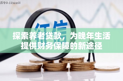 宁明探索养老贷款，为晚年生活提供财务保障的新途径