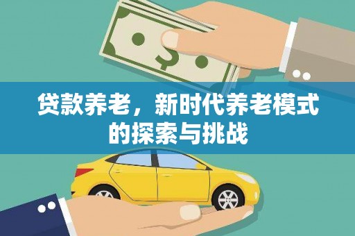 漯河贷款养老，新时代养老模式的探索与挑战
