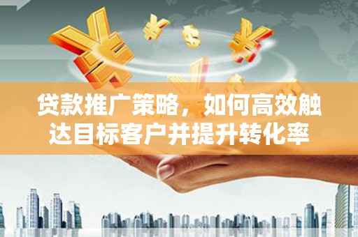 丰满贷款推广策略，如何高效触达目标客户并提升转化率