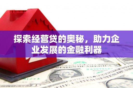 九寨沟探索经营贷的奥秘，助力企业发展的金融利器