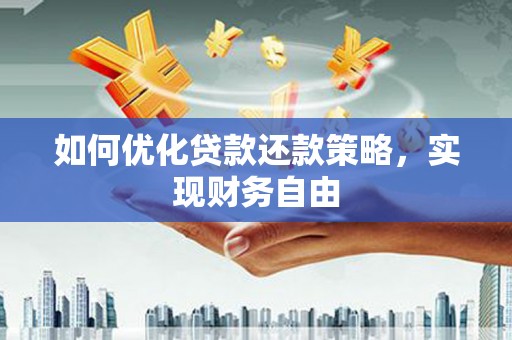 天峨如何优化贷款还款策略，实现财务自由
