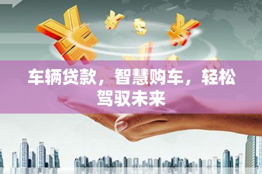 新昌车辆贷款，智慧购车，轻松驾驭未来