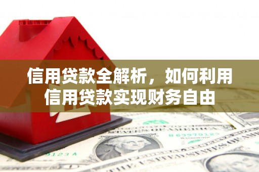 金堂信用贷款全解析，如何利用信用贷款实现财务自由